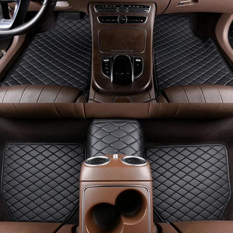 Leather Cleaner Interior - Auto Vloermatten 5 Stuks PU Leer