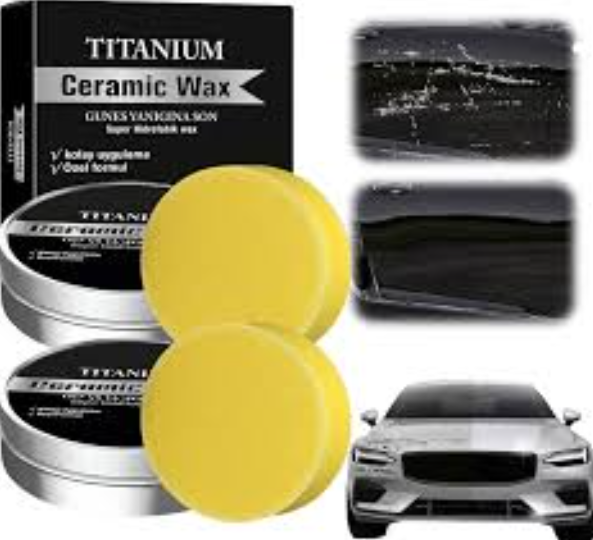Car Wax Ceramic Coating - 100g Professionele Titanium Keramische Wax Crème