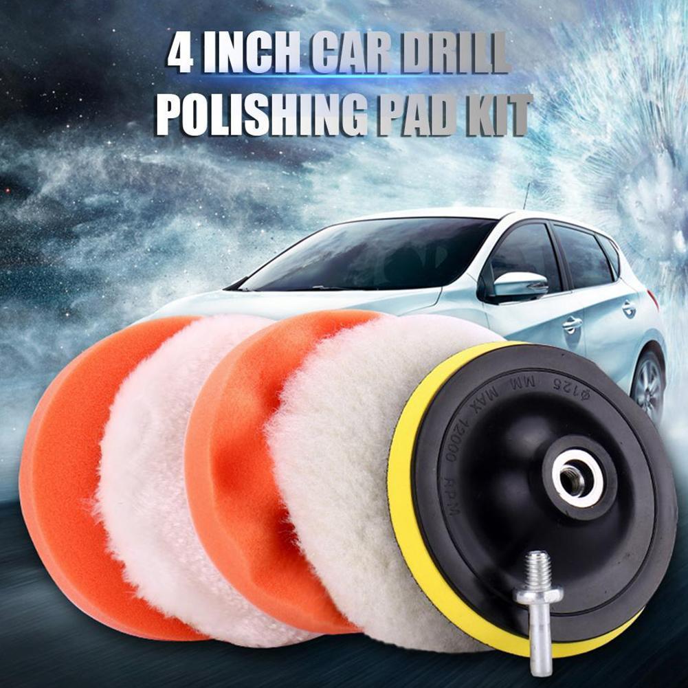Polish Pad Set Buffer - 6 stks/set Auto Polijsten Spons Pads
