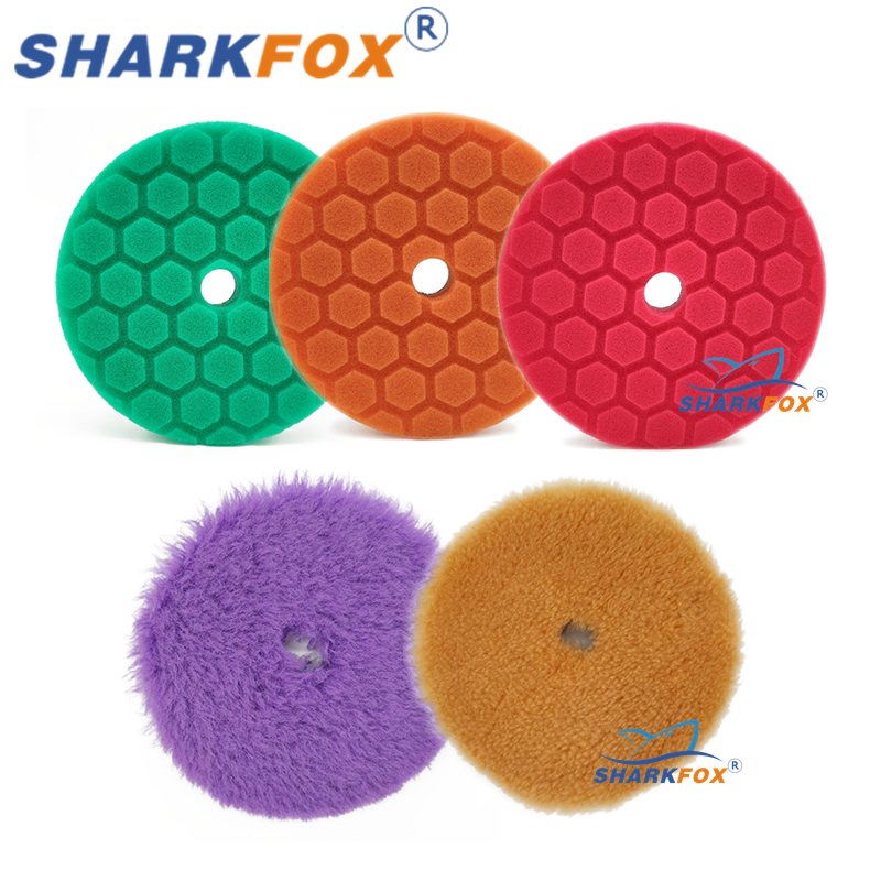 Polish Pad Set Buffer - Sharkfox 5 stuks/set 5 