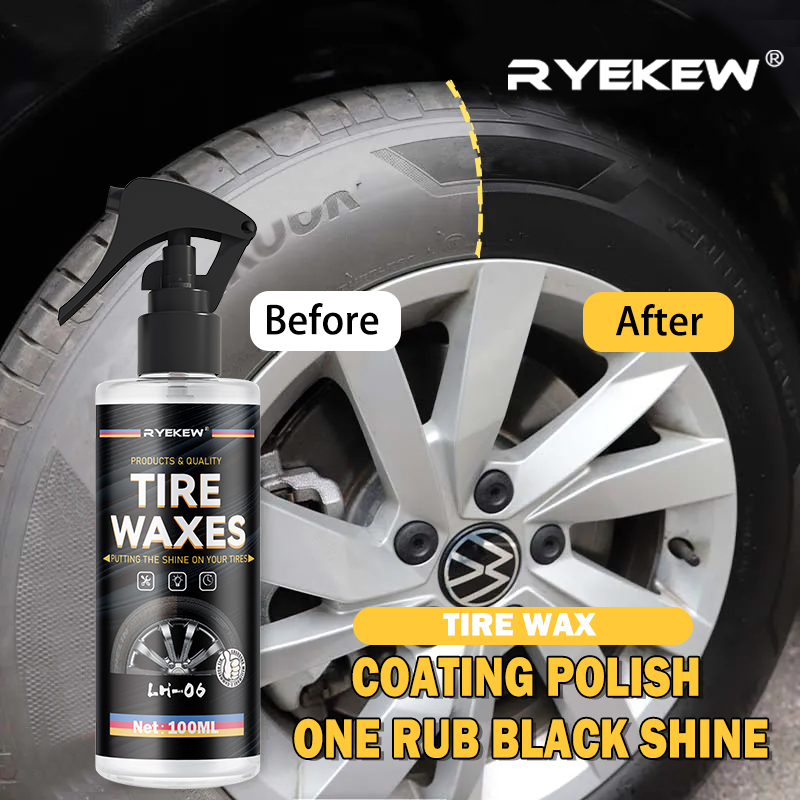 Tire Shine Spray Sealant - Bandenglans Bandcoating Spray Hydrofobe kitwas voor