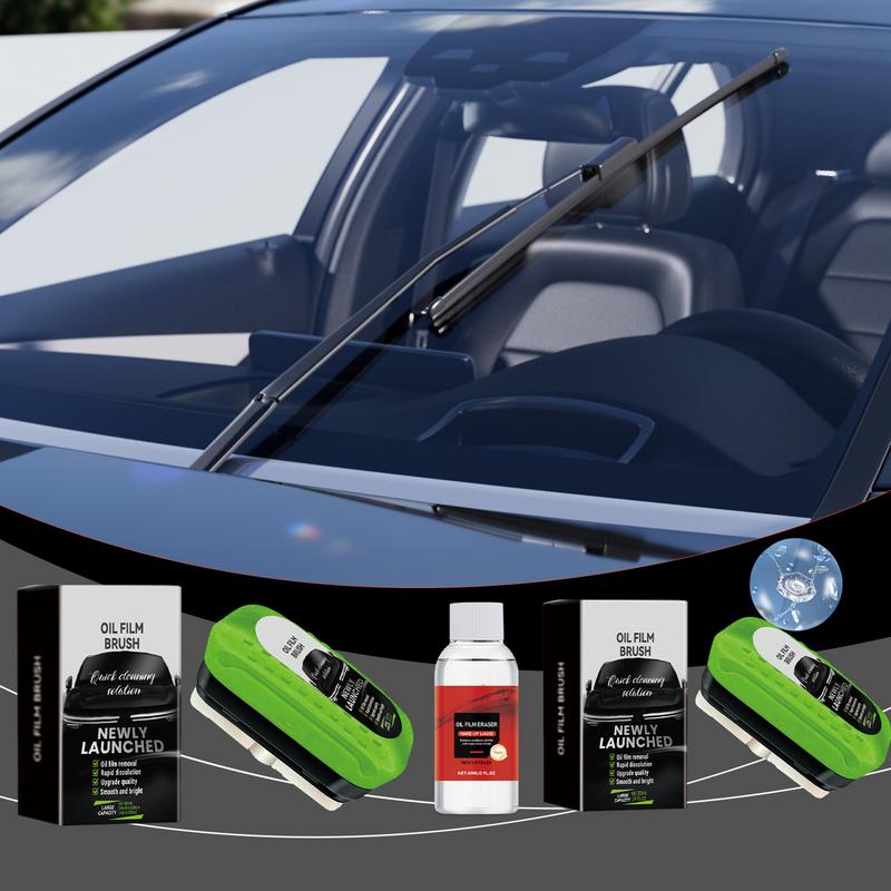 Car Cleaning Brush - Autoliefilmreinigingsgereedschap 120 ml Automotive Glass Cleaning