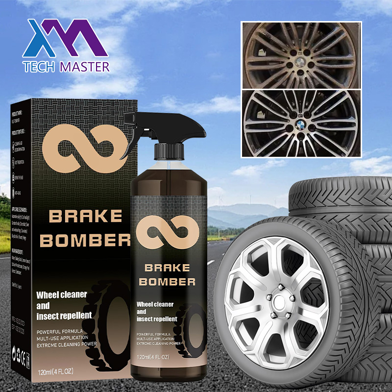 Wheel Cleaner Alloy - 120ML Rembommenwerper Auto Hub Wiel Bandreiniger