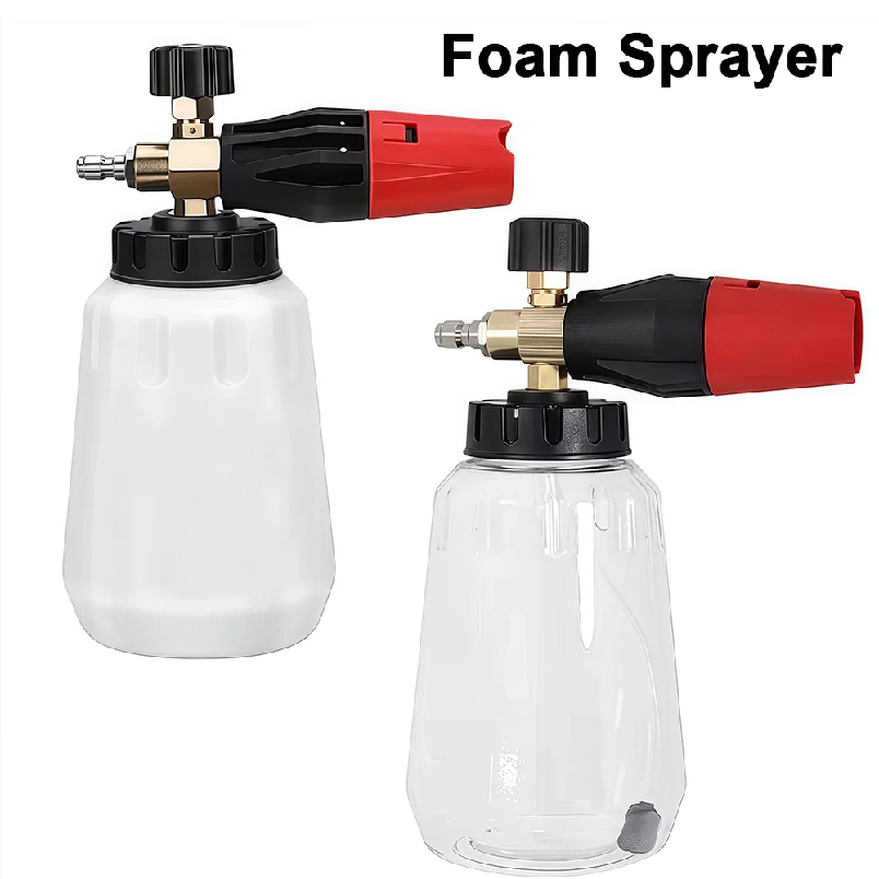 Pressure Washer Foam Gun - Hogedruk PA Schuimkanon, verstelbare schuimspuit, sneeuwschuimpistool,
