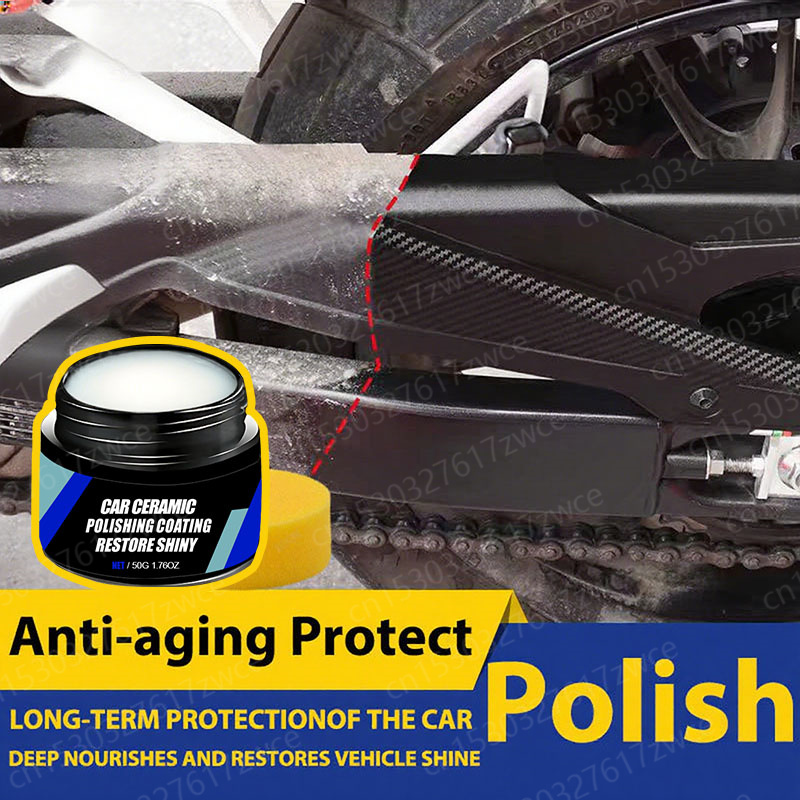 Car Wax Ceramic Coating - Motorfiets Brandstoftank Keramische Nano Wax Coating