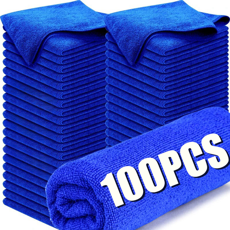 Microfiber Towel Detailing - Microvezel schoonmaakdoekjes Niet-pluizende microvezel schoonmaakdoekjes Herbruikbare
