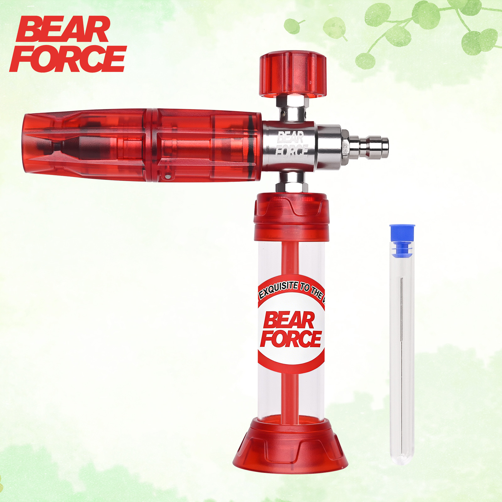 Pressure Washer Foam Gun - BEAR FORCE Geüpgradede Druk Mini Schuimkanon