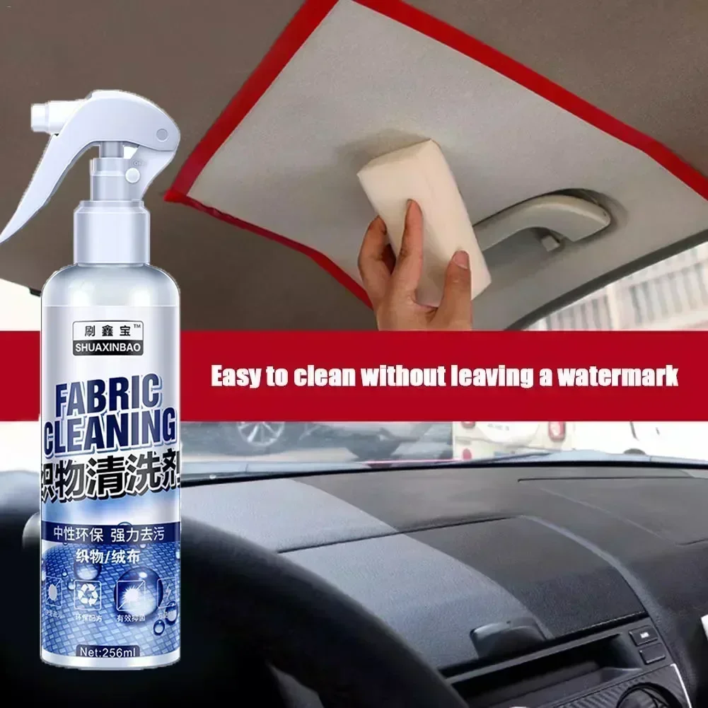 Seat Cleaner Fabric - Reinigingsmiddel voor auto-interieur Plafondreiniger Leer Flanel