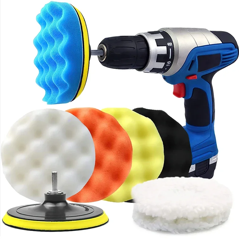 Polish Pad Set Buffer - Nieuwe 8 Stuks Auto Polijsten Pads