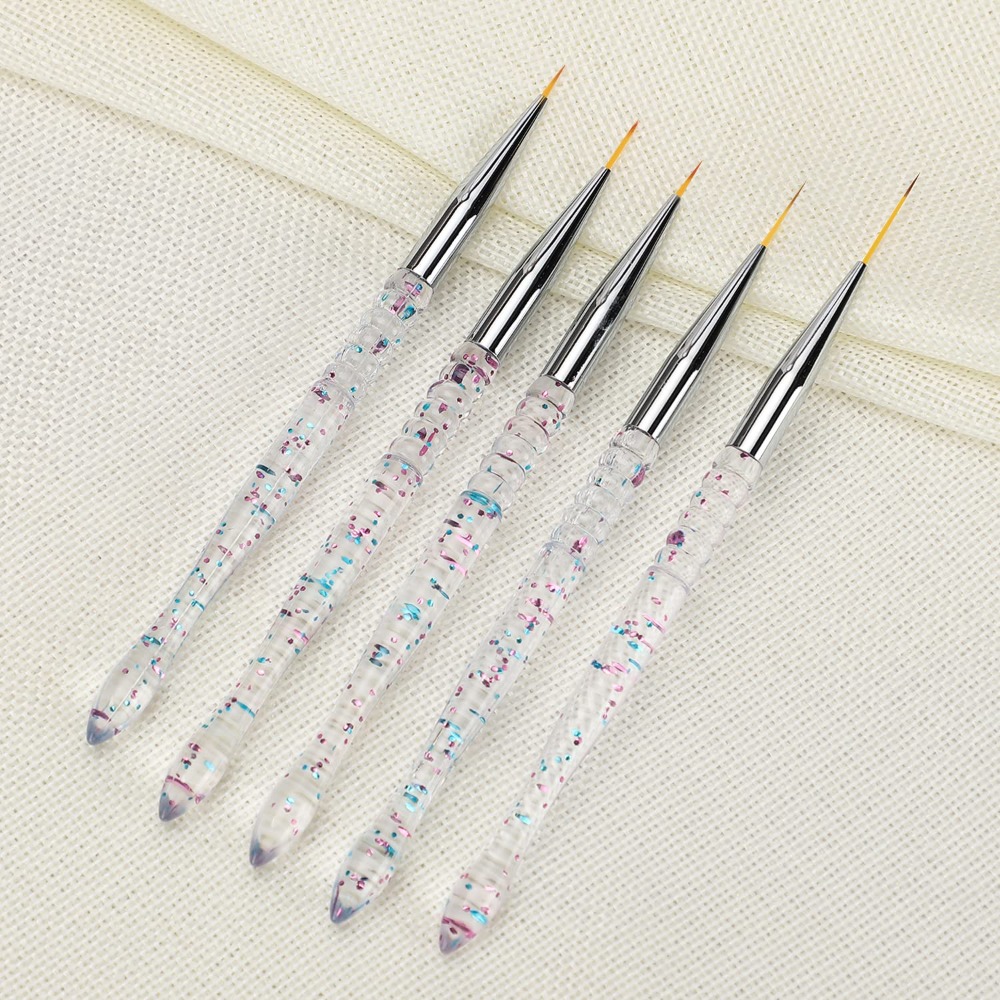 Detailing Brush Set - 5-delige professionele nagelkunst liner penseelset voor