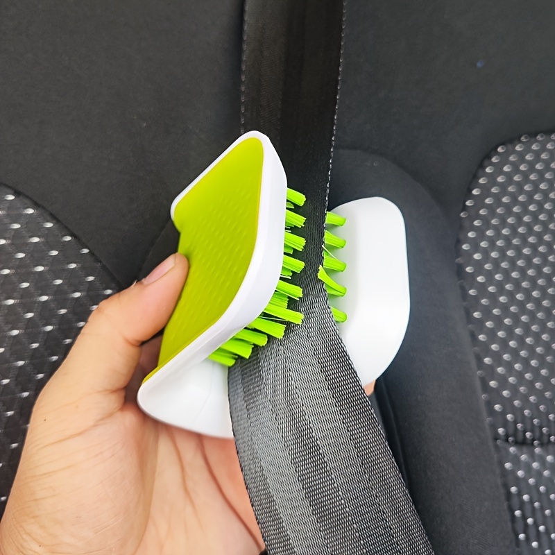 Seat Cleaner Fabric - Auto-interieur veiligheidsgordel reinigingsborstel Speciaal gereedschap Dubbelzijdig