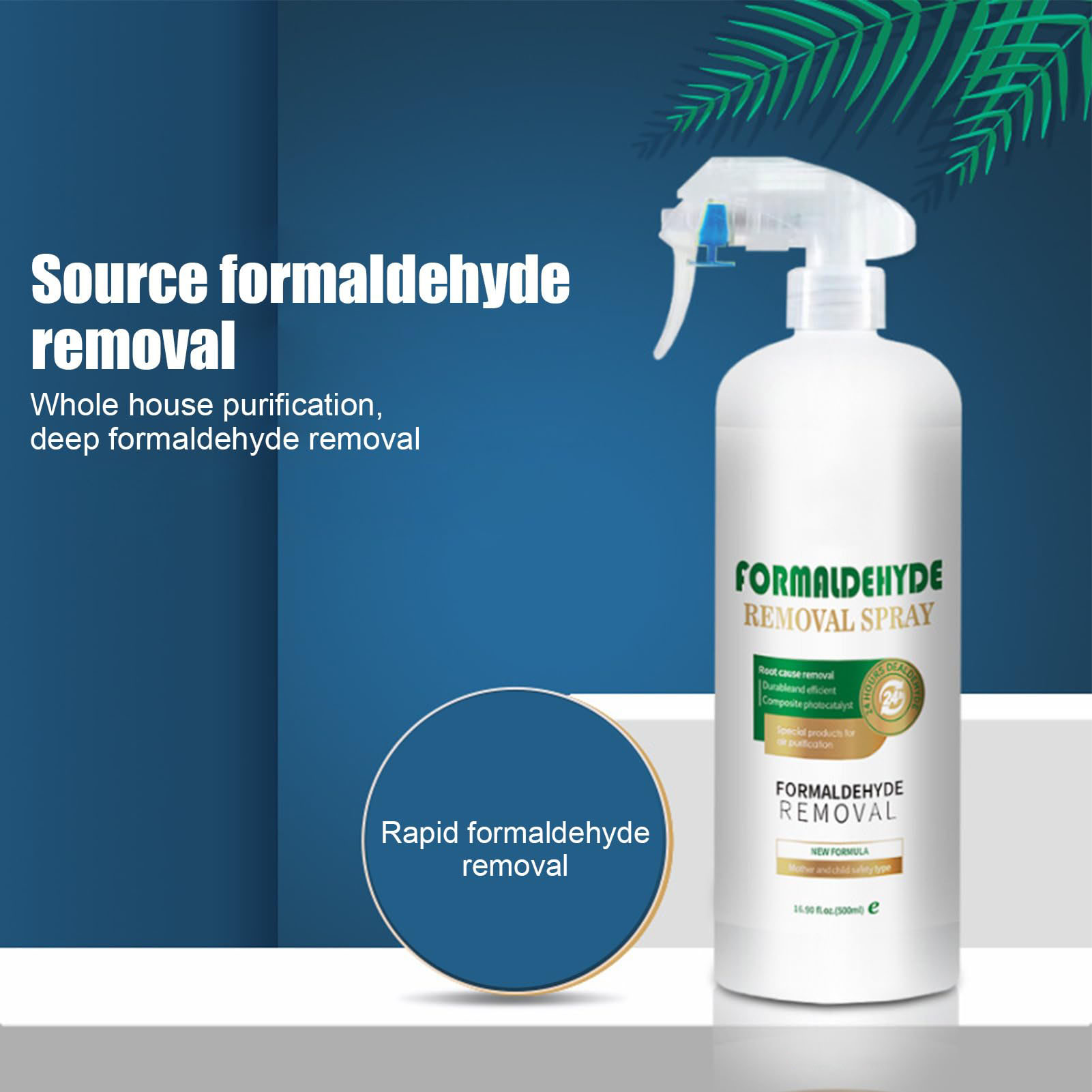 Odor Eliminator Car - 500ml Formaldehyde Spray Effectief Diepe zuivering