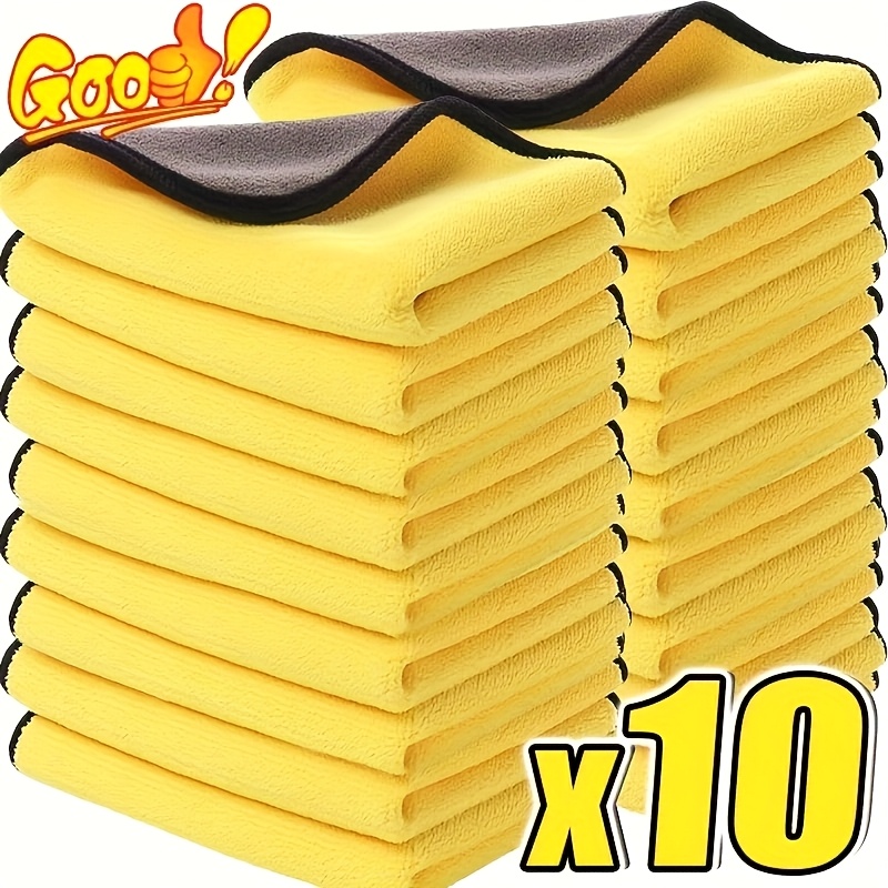 Microfiber Towel Detailing - 3/5/10 Stuks Wasstraat Microfiber Handdoek 30*30