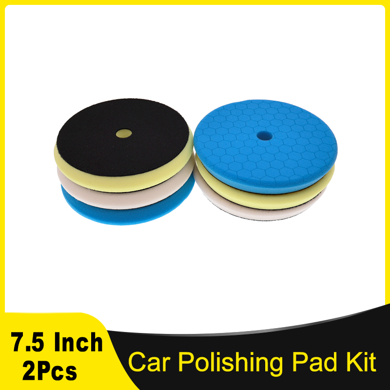 Polish Pad Set Buffer - 7,5 inch autopoetsset met grove tot
