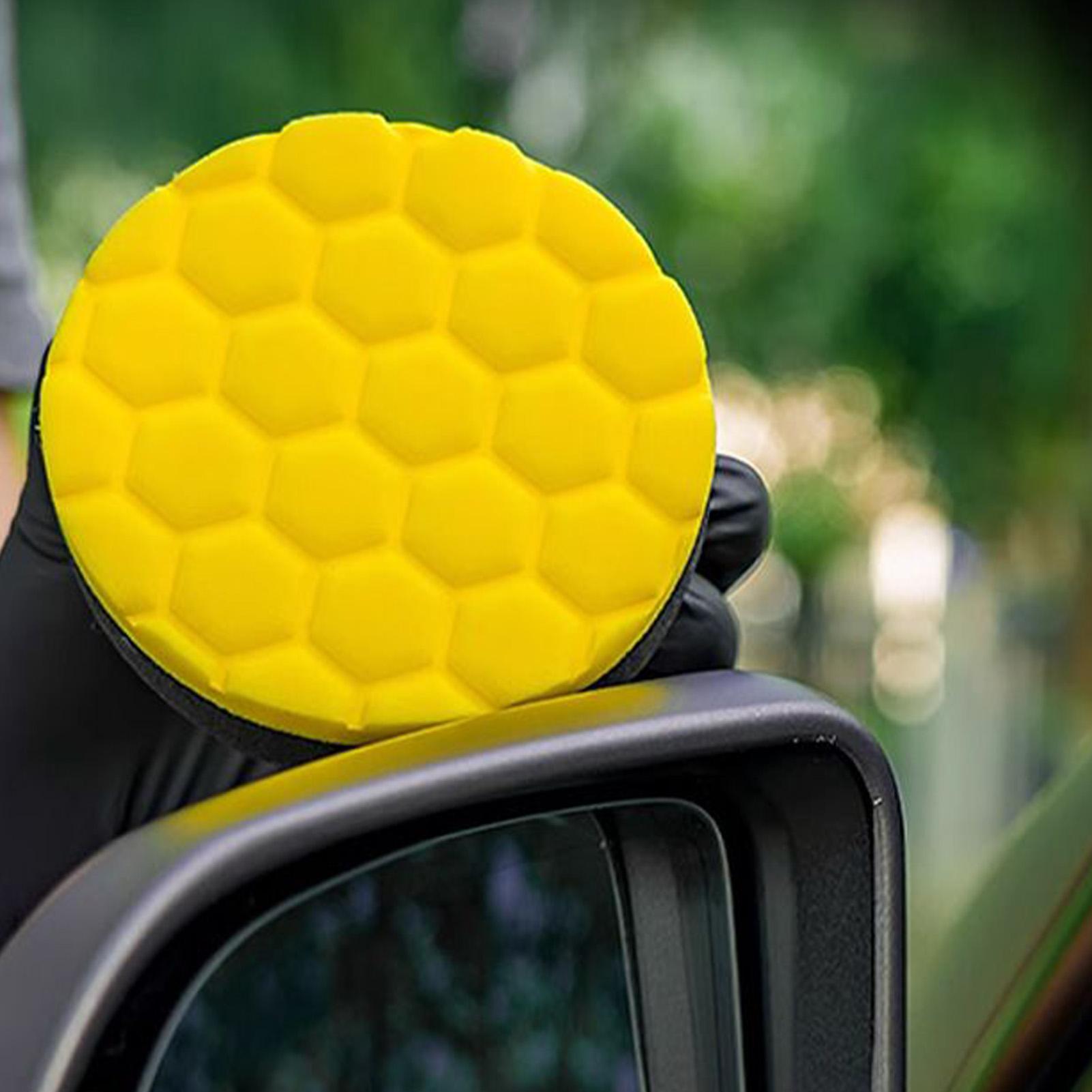 Wax Applicator Pad - Autowas Polijstspons Applicator, Handband Wax Spons