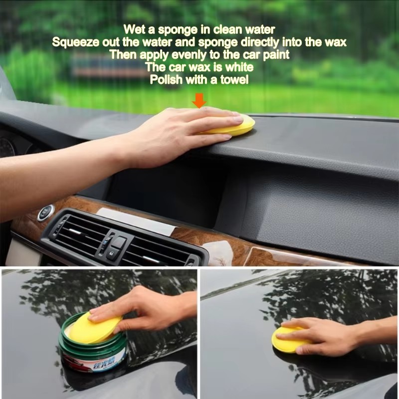 Wax Applicator Pad - Auto Detailing Verzorgingsset Grijs 12-delig Autoschuim