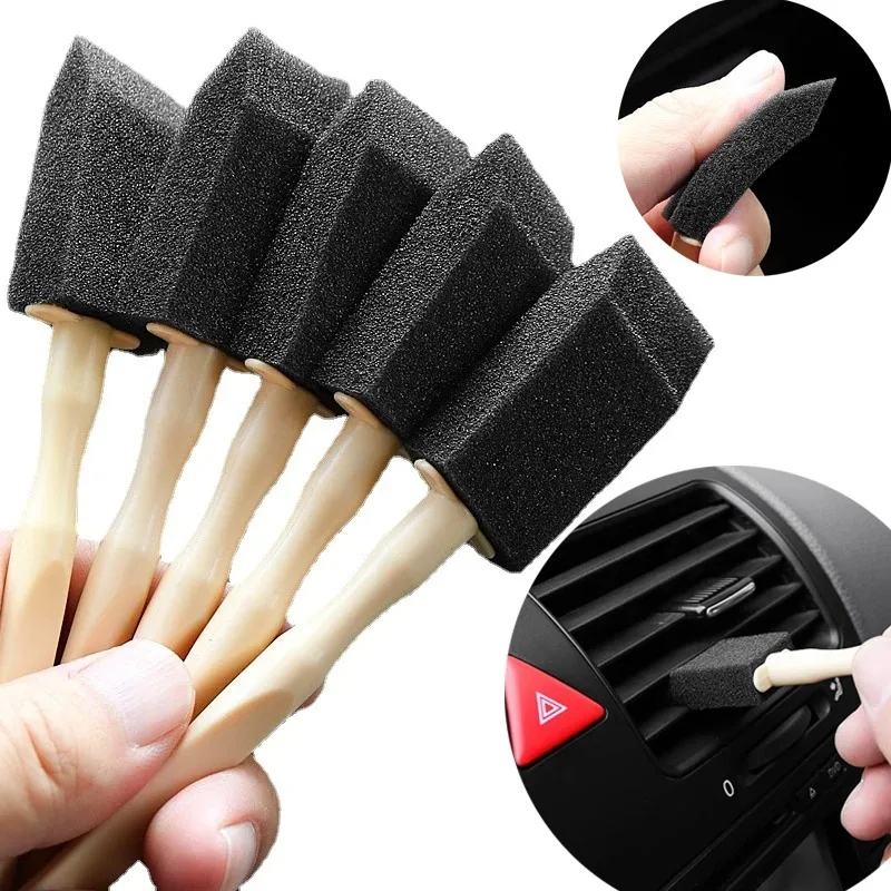 Dirt Brush Interior - Wegwerp spons detailreinigingsborstel multifunctioneel reinigingsgereedschap voor