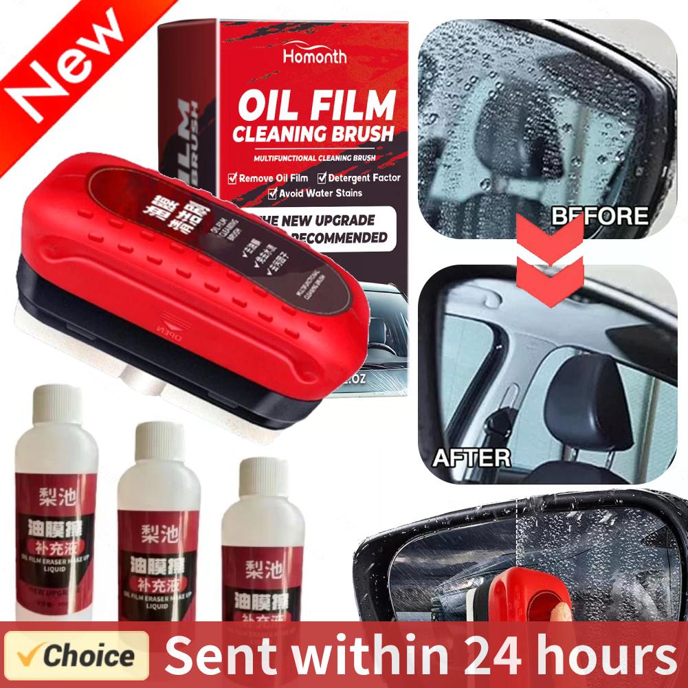 Car Cleaning Brush - Autoglasoliefilmverwijderaar Automotive Glasspons Reinigingsborstel Voorste binnenste