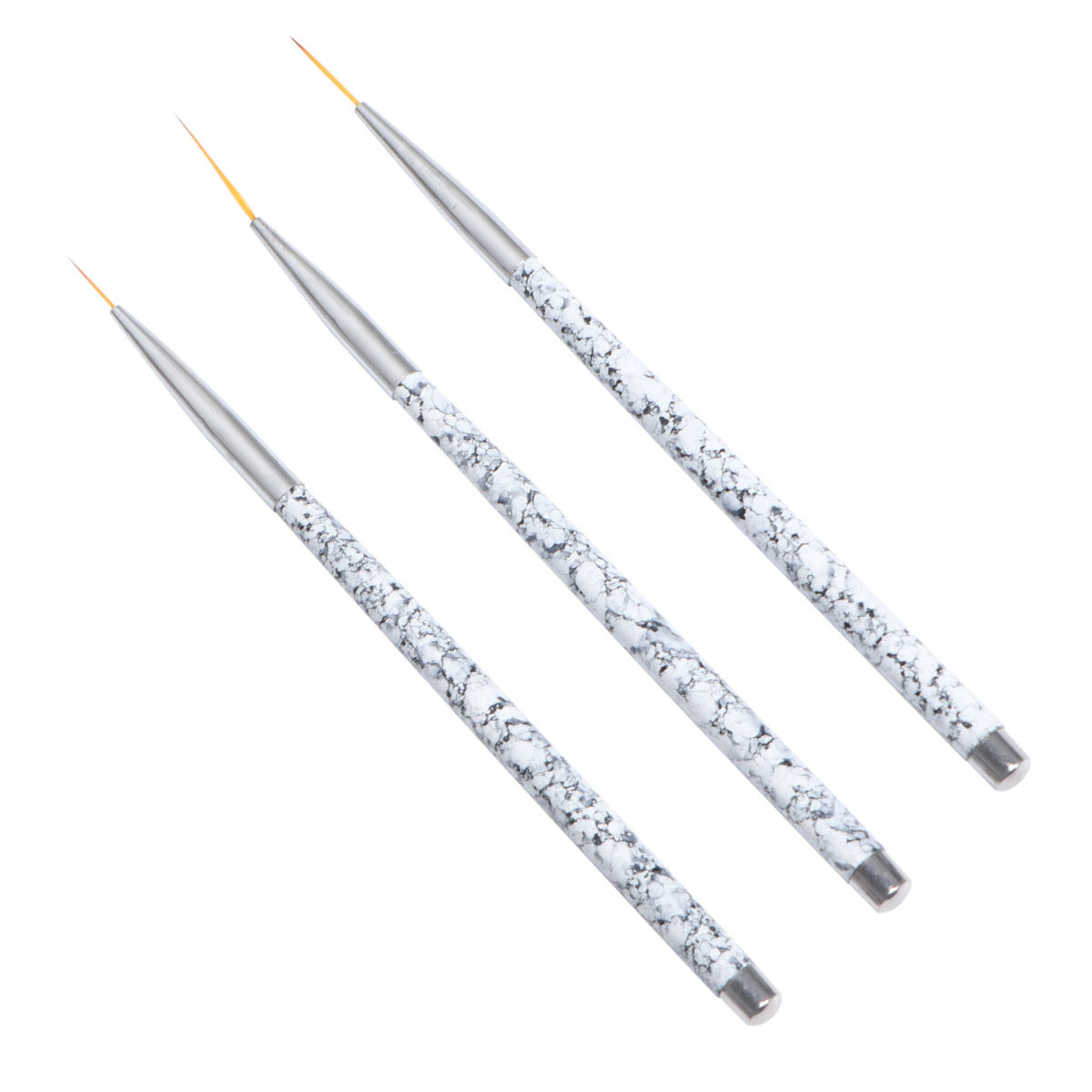 Detailing Brush Set - 3-delige set nagelkunst liner penselen met