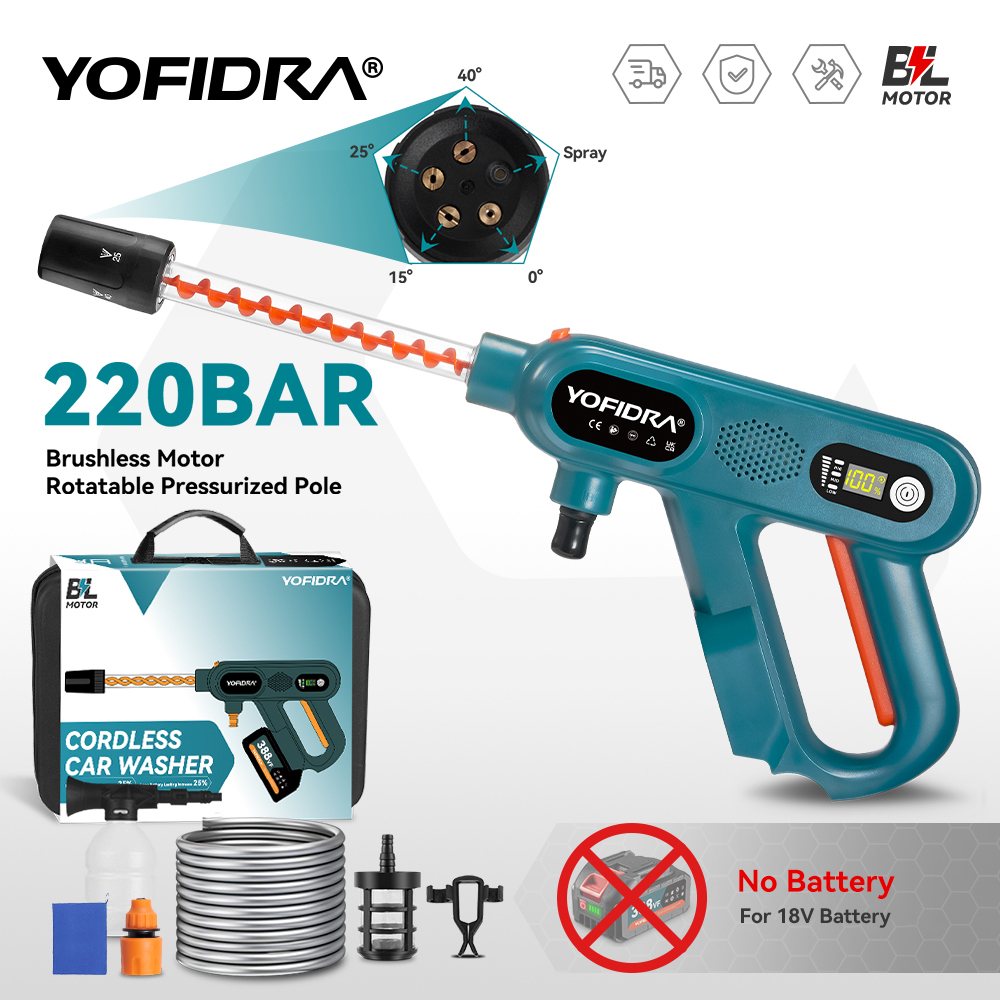 YOFIDRA 3500 W Borstelloze Hog - Car Shampoo Ph recensie en prijs
