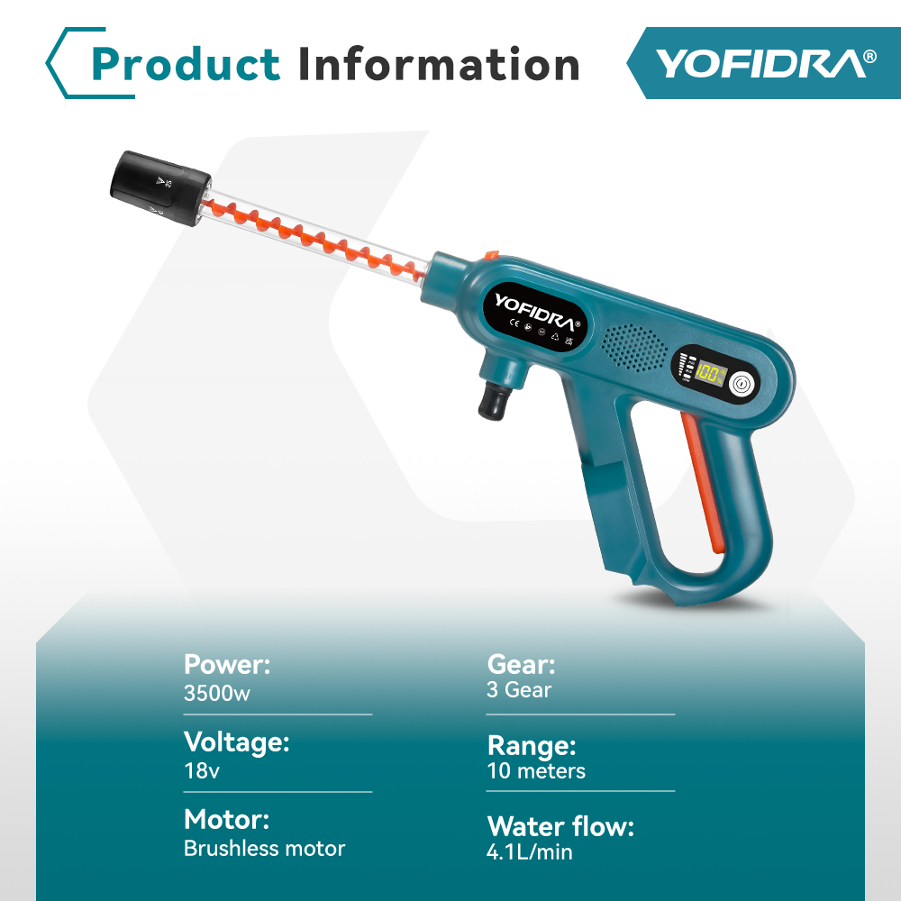 YOFIDRA 3500 W Borstelloze Hog - Car Shampoo Ph recensie en prijs