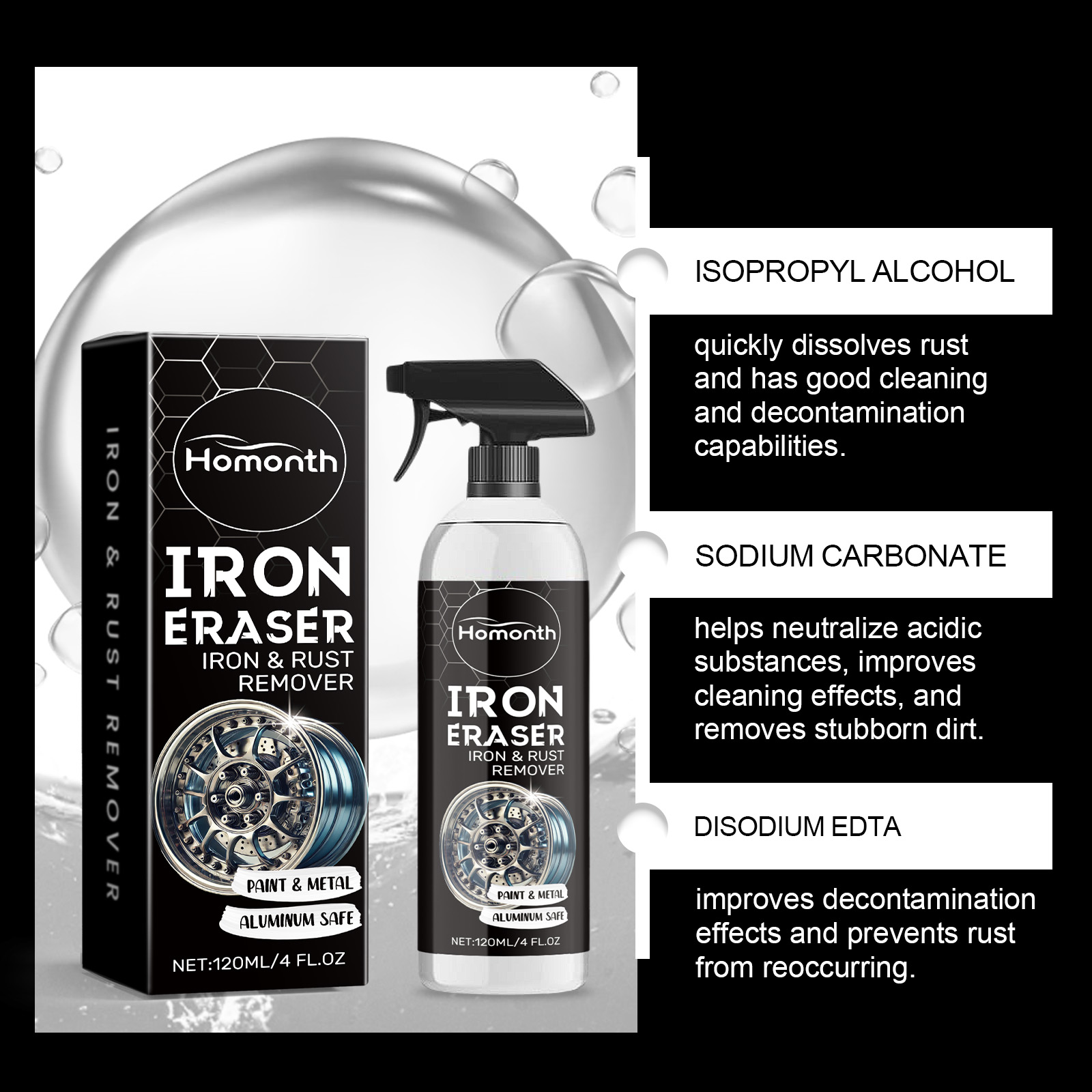 Roestverwijderaar voor autowie - Wheel Cleaner Alloy recensie en prijs