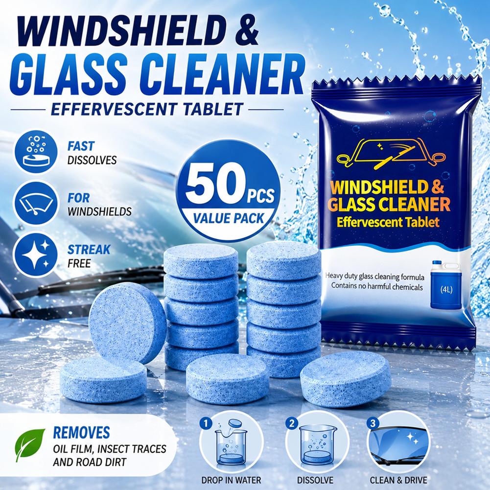 Auto ruitensproeier bruistable - Glass Cleaner Streak recensie en prijs