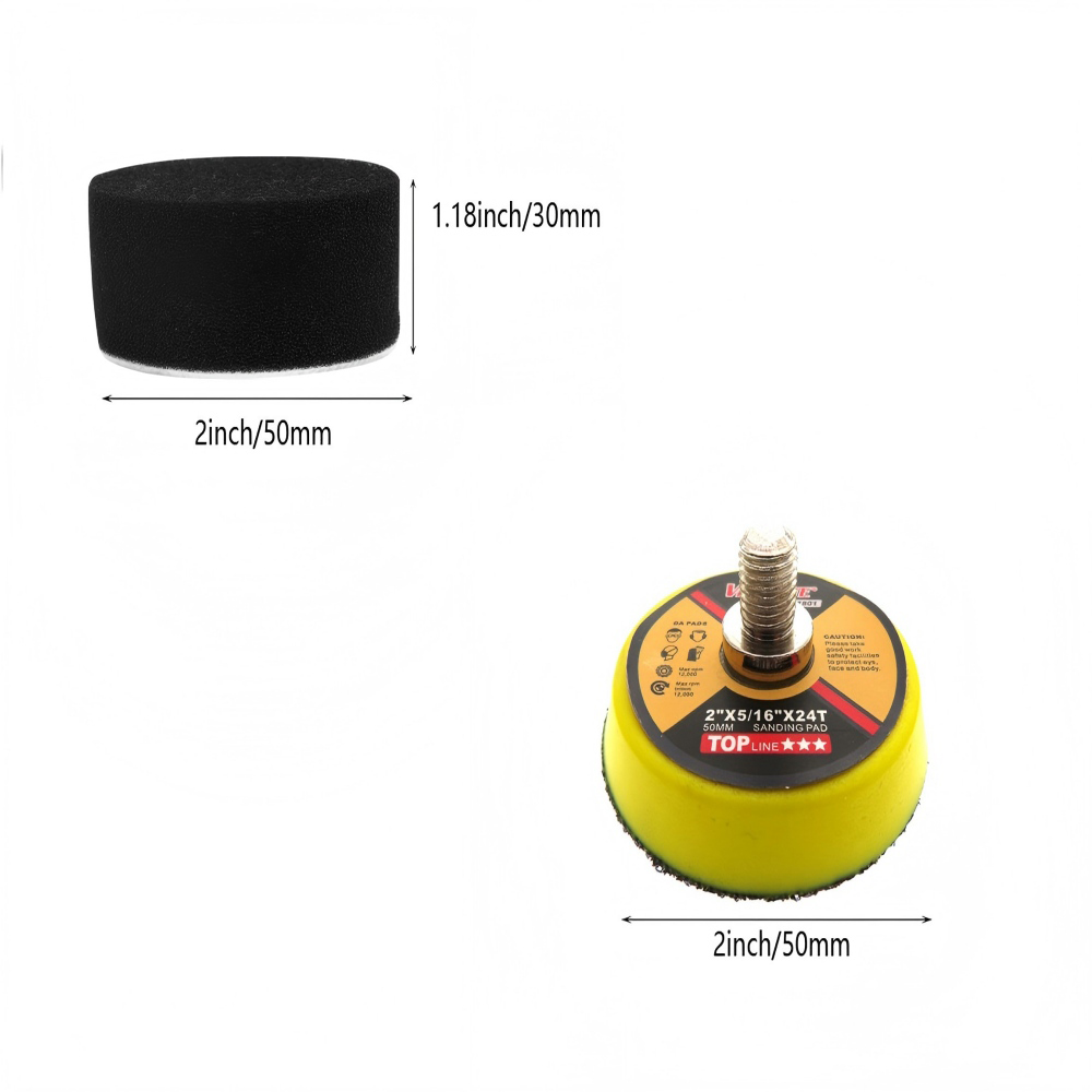 2Inch 50MM Auto Doam Polijstsc - Polish Pad Set Buffer recensie en prijs