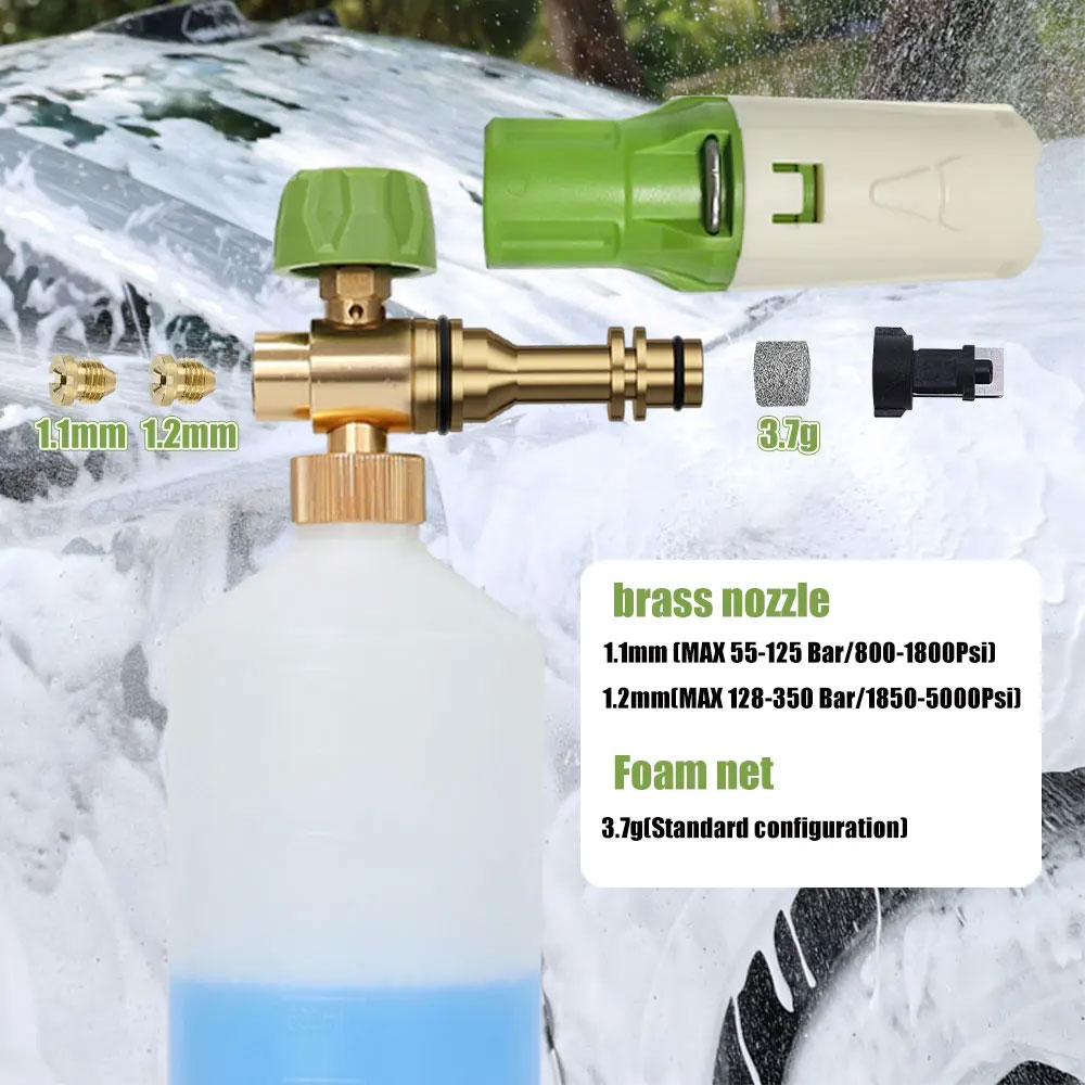 Aluminium Schuimpistool Lance  - Pressure Washer Foam Gun recensie en prijs