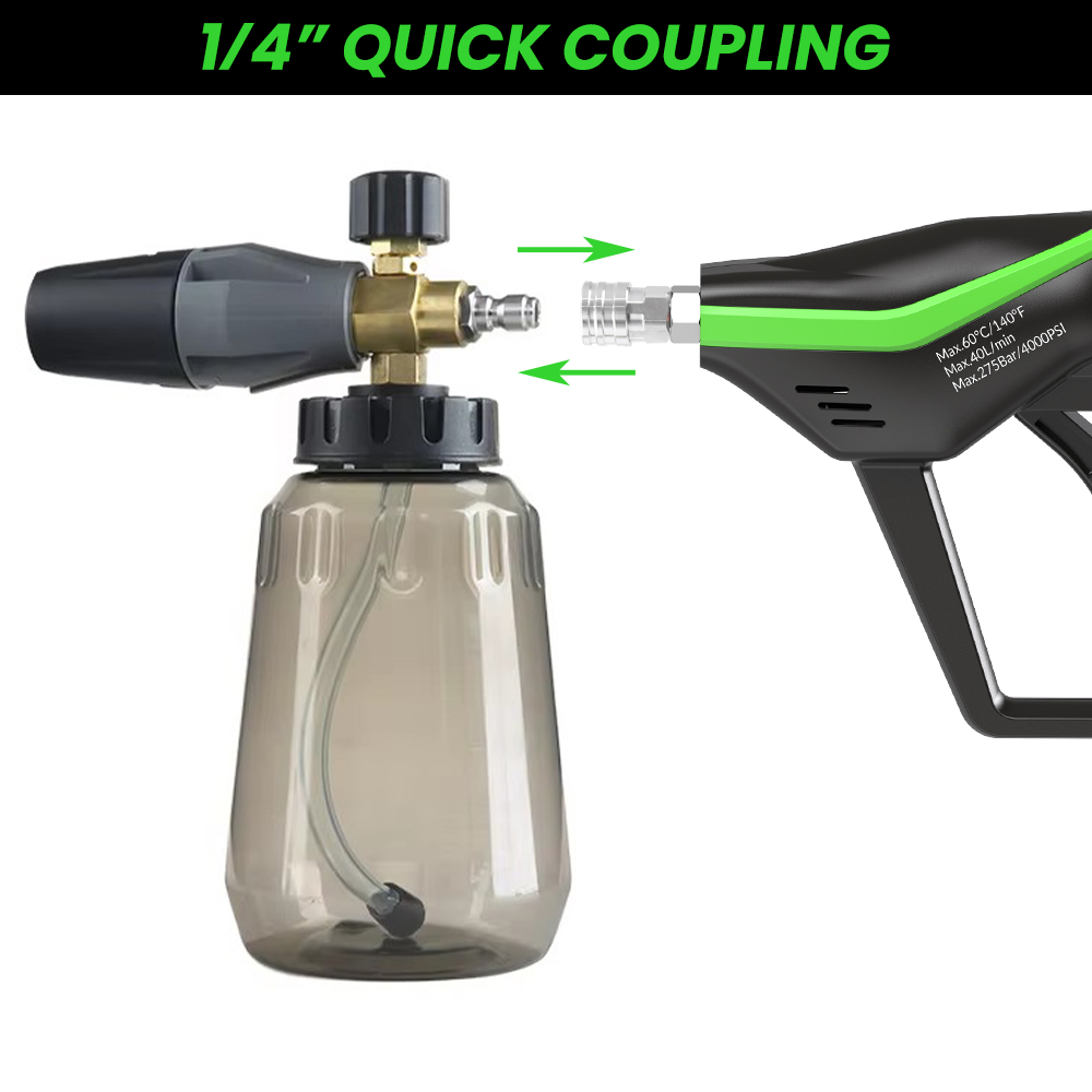 Hogedrukreiniger accessoires 1 - Pressure Washer Foam Gun recensie en prijs