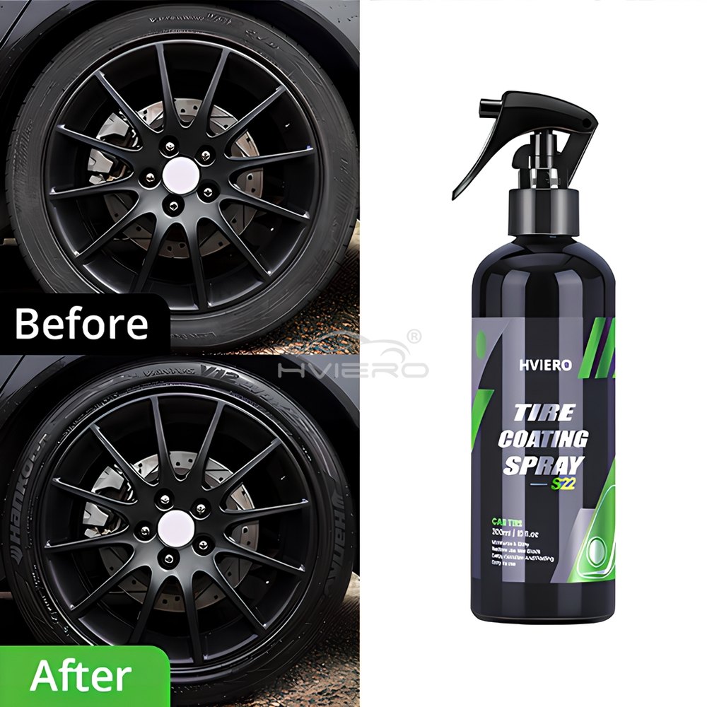 Auto auto Band Glanzende Band  - Tire Shine Spray Sealant recensie en prijs