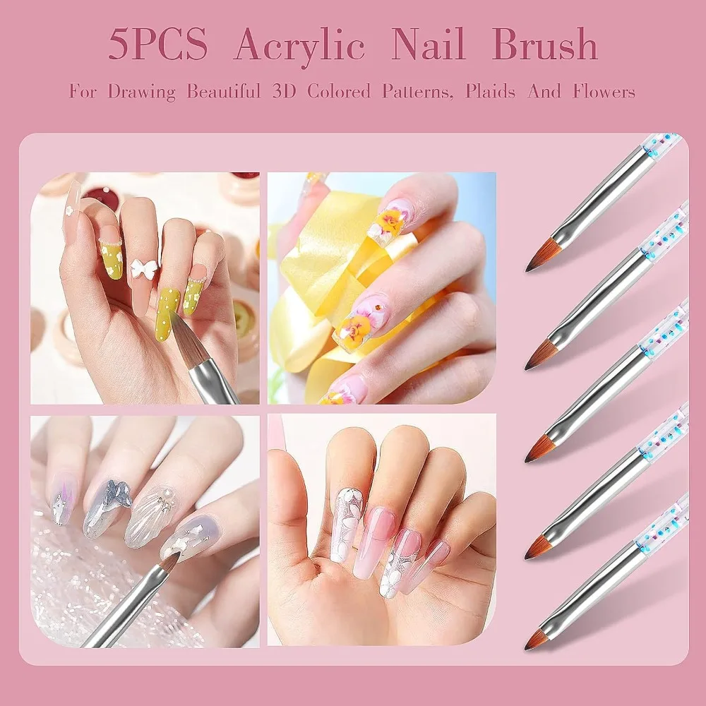 32 stuks nagelkunstborstels, a - Detailing Brush Set recensie en prijs