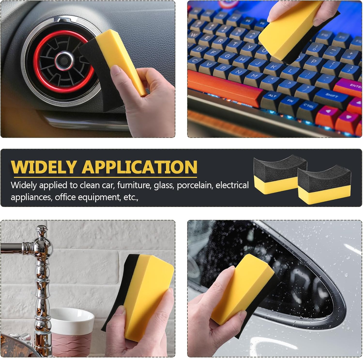 Auto Reinigingsspons Borstel W - Wax Applicator Pad recensie en prijs