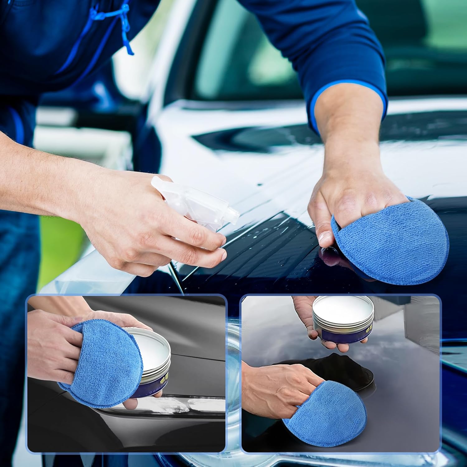 Auto Reinigingsspons Borstel W - Wax Applicator Pad recensie en prijs