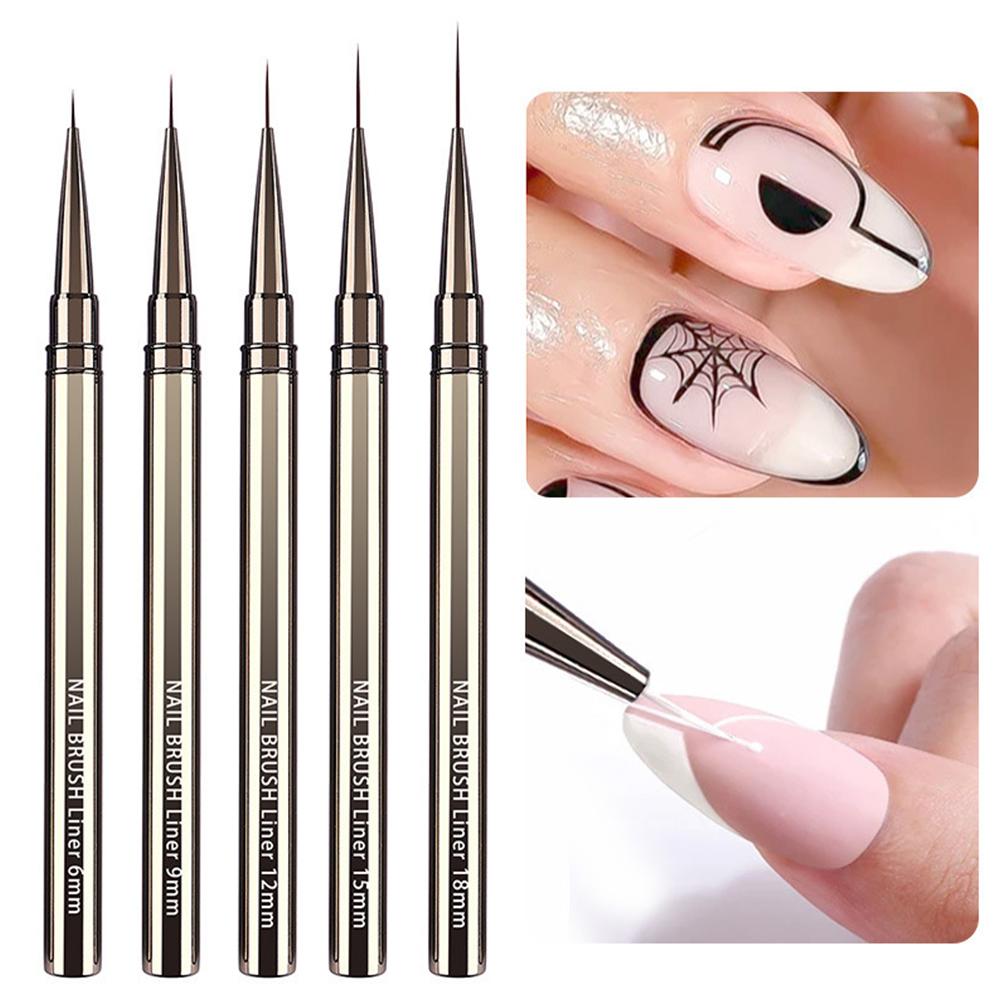 5-delige professionele nagelku - Detailing Brush Set recensie en prijs