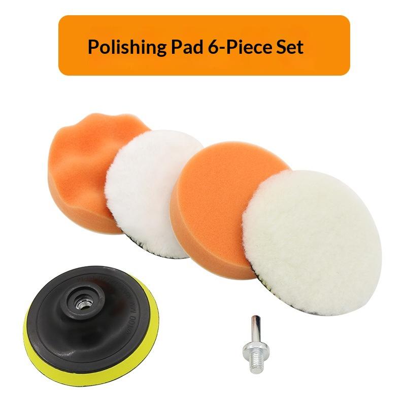 6 Stuks Foam Pad Buffer Kit Po - Polish Pad Set Buffer recensie en prijs