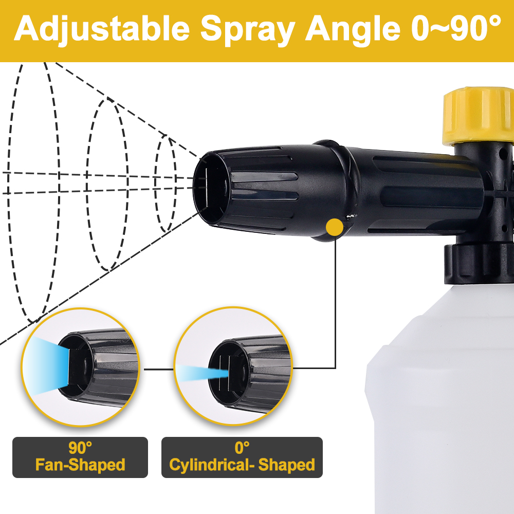 Hogedrukreiniger Sneeuw Foam L - Pressure Washer Foam Gun recensie en prijs