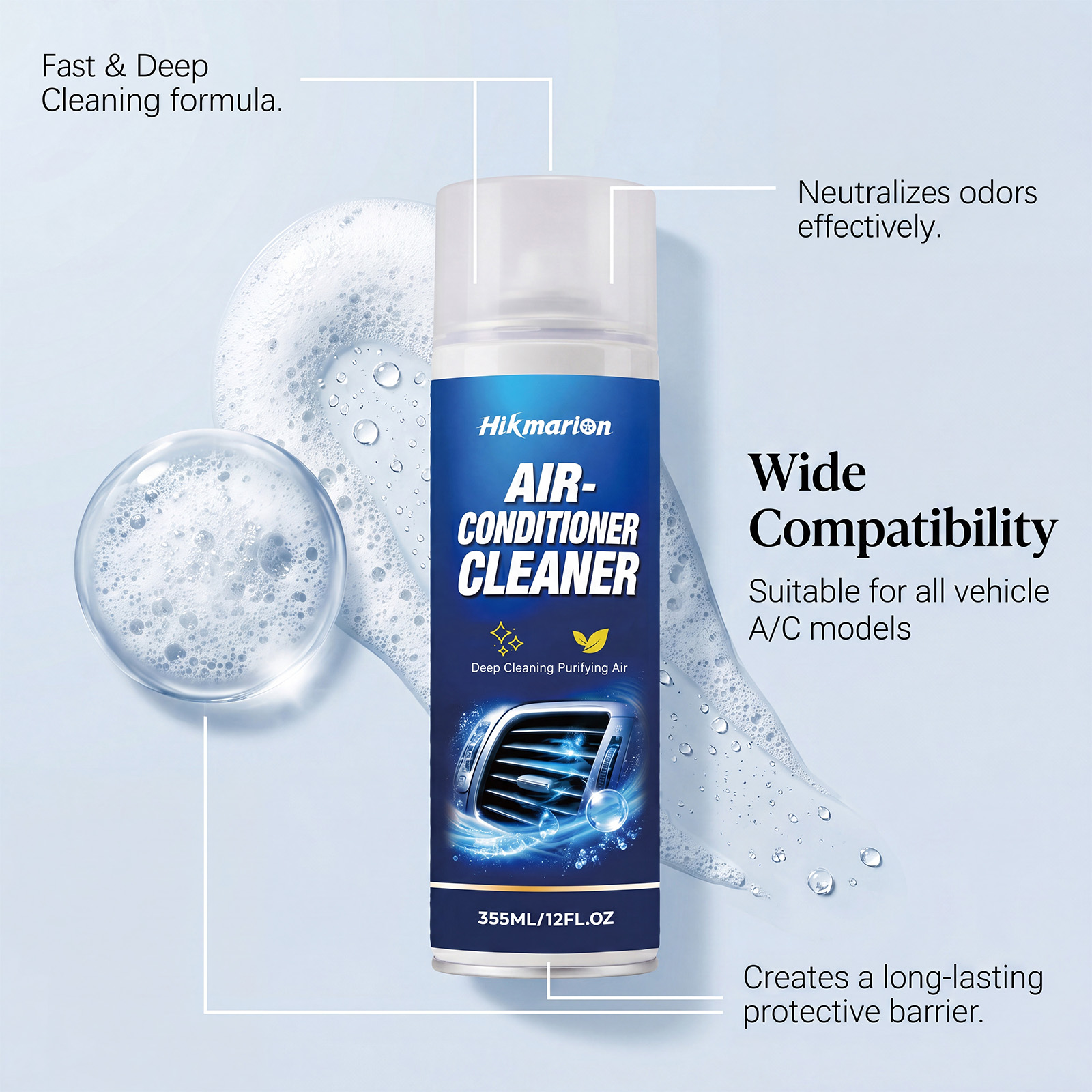 Auto Airco Reiniger Spray Verw - Odor Eliminator Car recensie en prijs