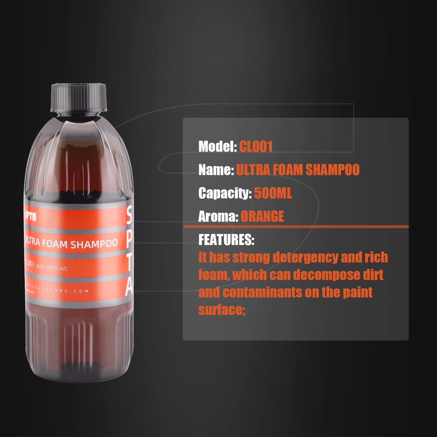 SPTA Ultra Foam Shampoo (16 Oz - Car Shampoo Ph recensie en prijs
