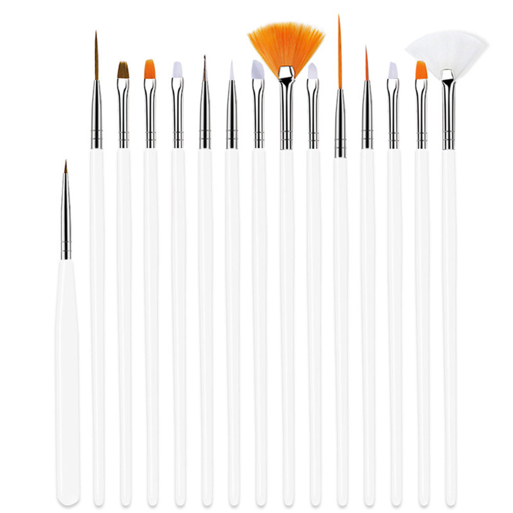 20-delige nagelkunst penselens - Detailing Brush Set recensie en prijs