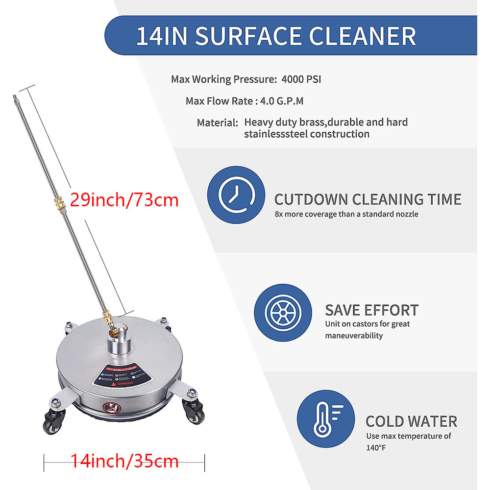 4000 pond/sq. 14-inch hogedruk - Wheel Cleaner Alloy recensie en prijs