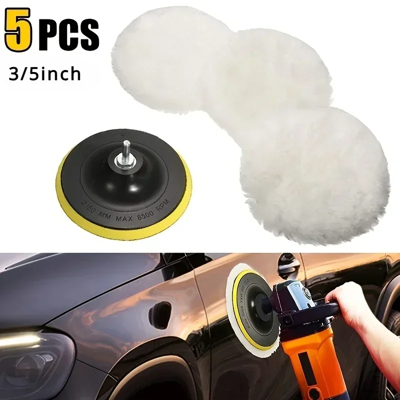 5 stks/set Wol Polijstpad Poli - Polish Pad Set Buffer recensie en prijs