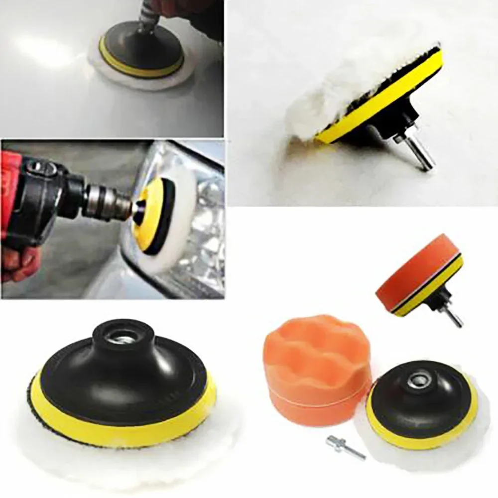 6 Stuks Foam Pad Buffer Kit Po - Polish Pad Set Buffer recensie en prijs