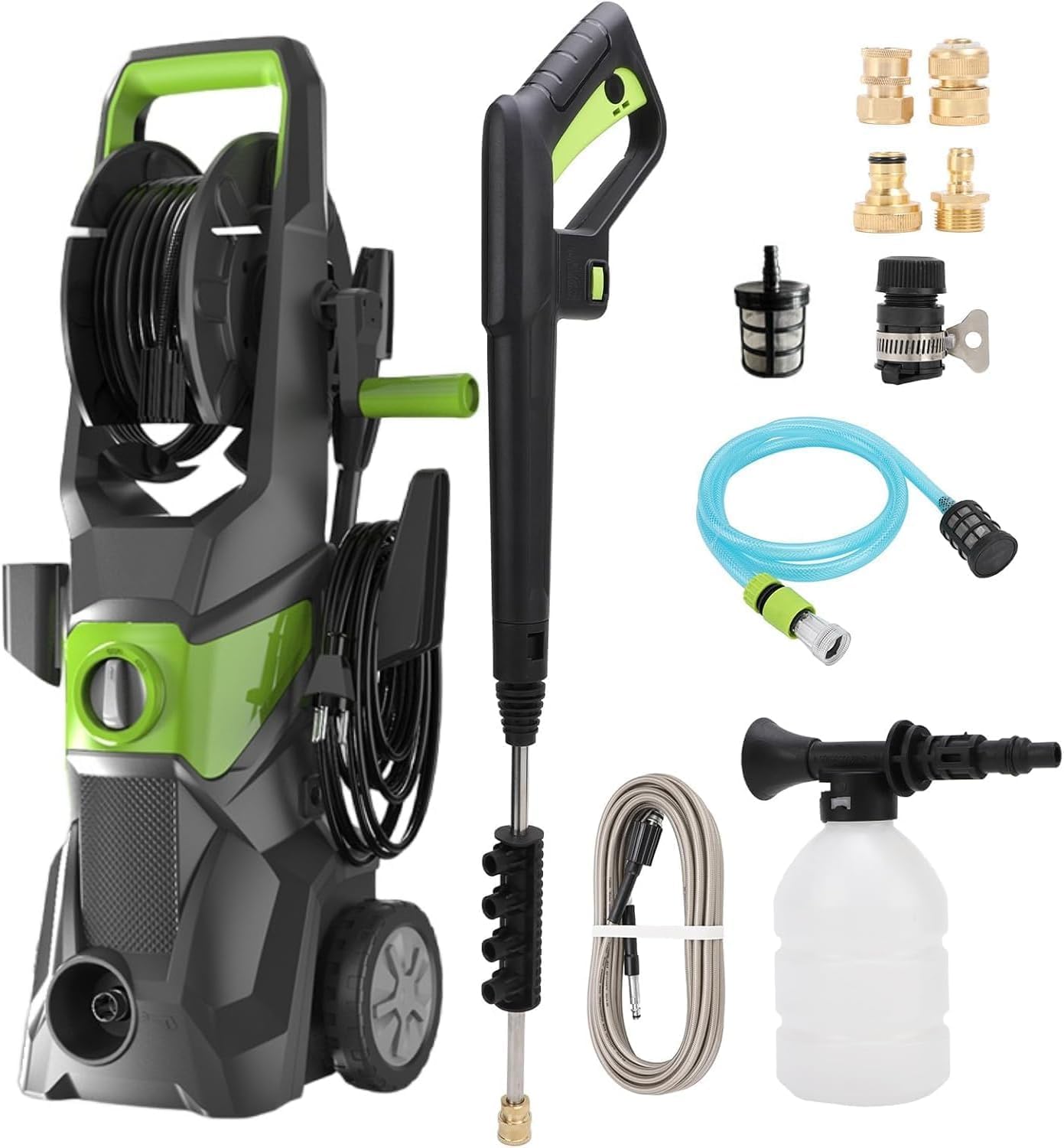 4000PSI elektrische hogedrukre - Pressure Washer Foam Gun recensie en prijs